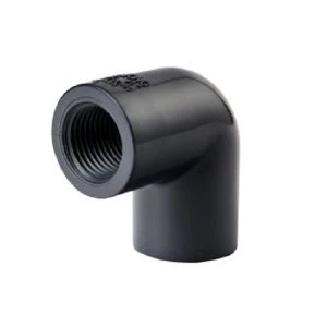 Dark Grey Color Sch80 PVC Pipe Fittings Brass Male Thread Coupling