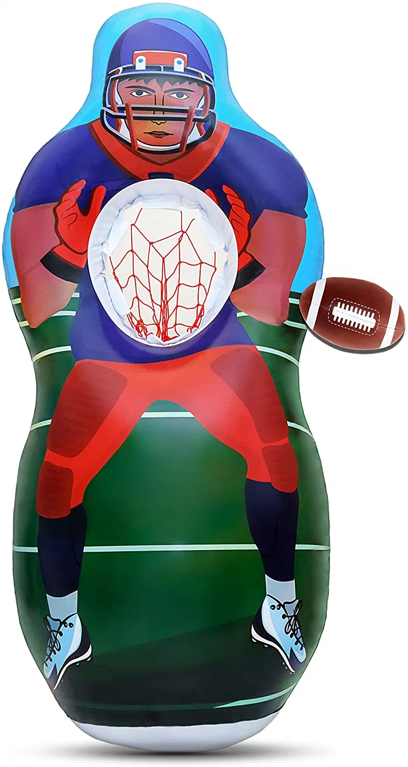 Inflatable Football Toss Target Party Game Sets Sports Toys