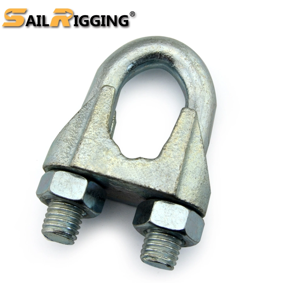 Zinc Plated DIN741 Malleable Wire Rope Clips 3mm-40mm