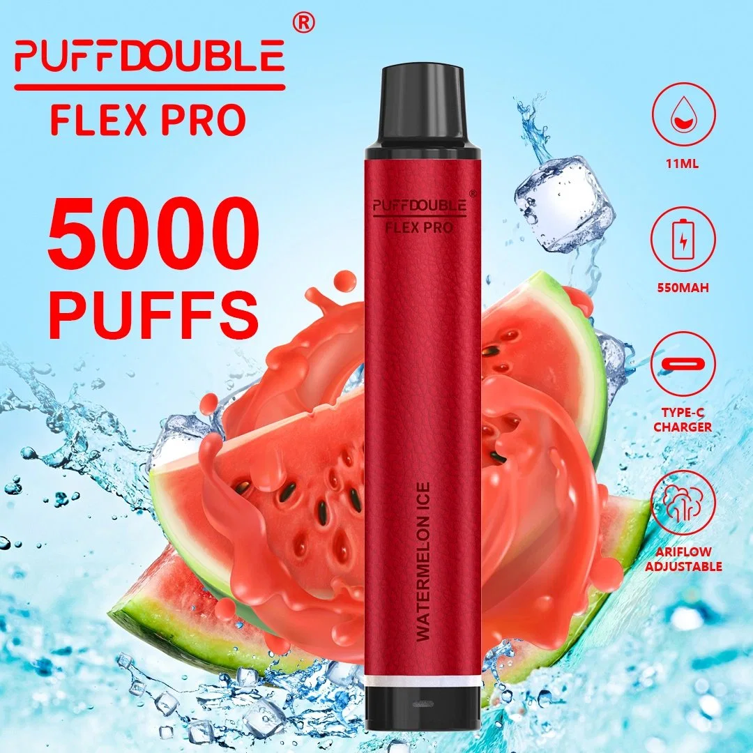 2023 ventes directes en usine Prix bas cigarettes électroniques jetables de haute qualité Puff Double Flex PRO 5000 Puffs Wholesale/Supplier I Vape