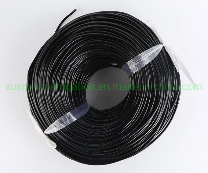 PVC Tube Plastic Hoses for Greenhouse/Farm Irrigation Black