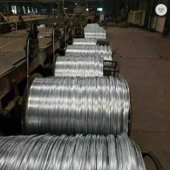 precio de fábrica de Gi laminadas en caliente el cable/ Alambre de acero galvanizado para la venta