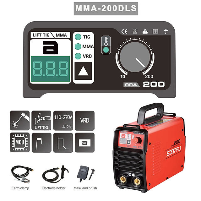 Le méthacrylate de méthyle-160HS (L) de type industriel Professional DC INVERTER MMA de la machine de soudage de l'IGBT