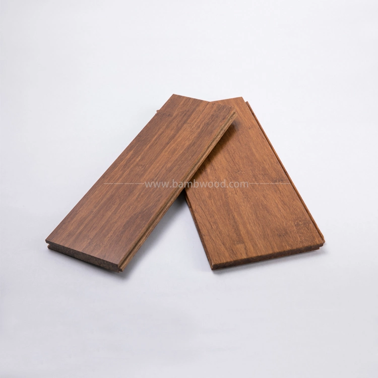 Vertical Carbonized Color Bamboo Flooring Waterproof and Aiti-Slip Floor