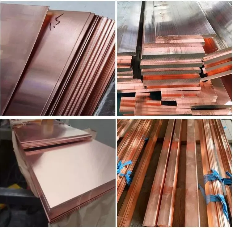 Factory Supply Copper Tube/Copper Sheet/Copper Bar/Copper Wire