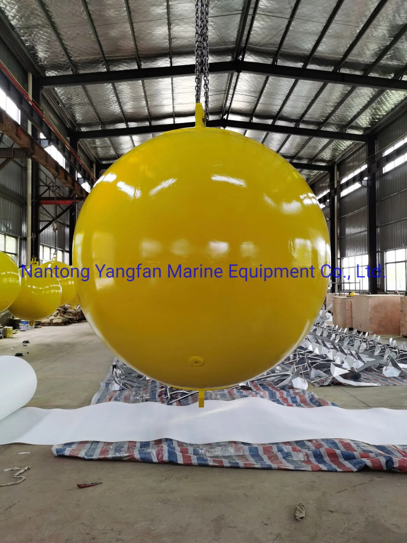 58" Steel Float Ball Buoys, Round Buoys, OEM, Filled with PU Inside