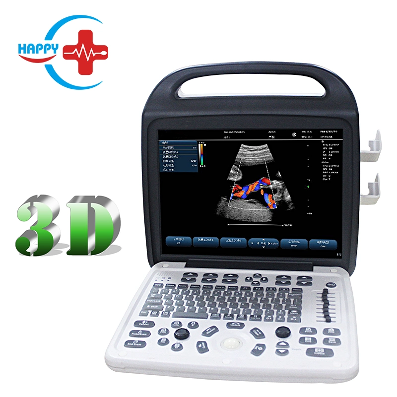 HC-A012 Super Hot 3D Color Doppler Portable B Ultrasound Scanner