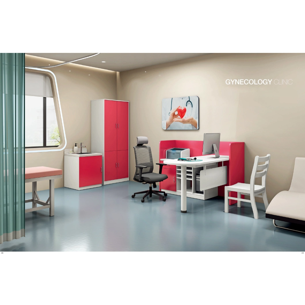 Medical Combination Boss Office Desk and Chair Hospital Computer Table Workstation Office Furniture