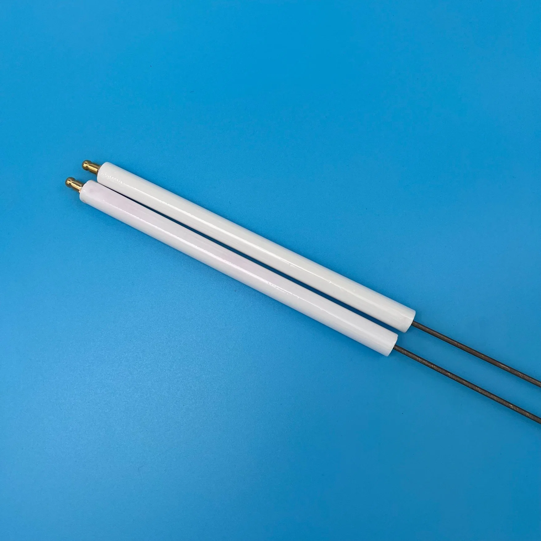 Customized Size Surface Glazed Alumina Ceramic Igniter Wear Resistant Spark Plug Al2O3 Gas Oven Electrode Ignition System