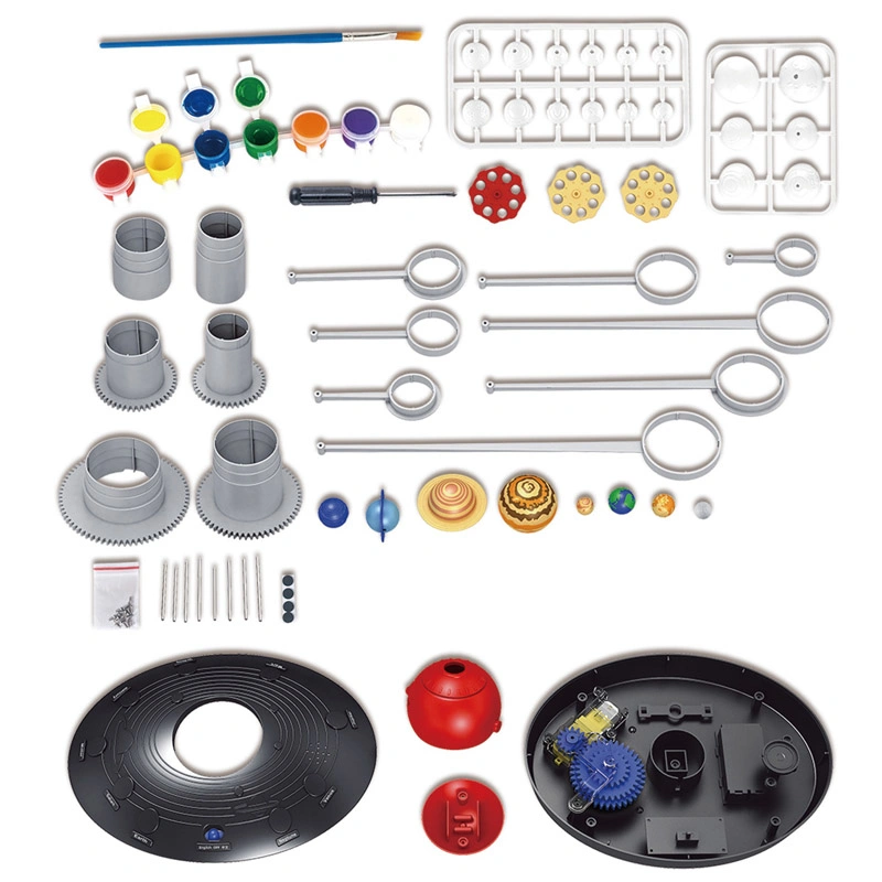 DIY Stem Toys Modelo de Ciencia sistema Solar motorizado Modelo Toys