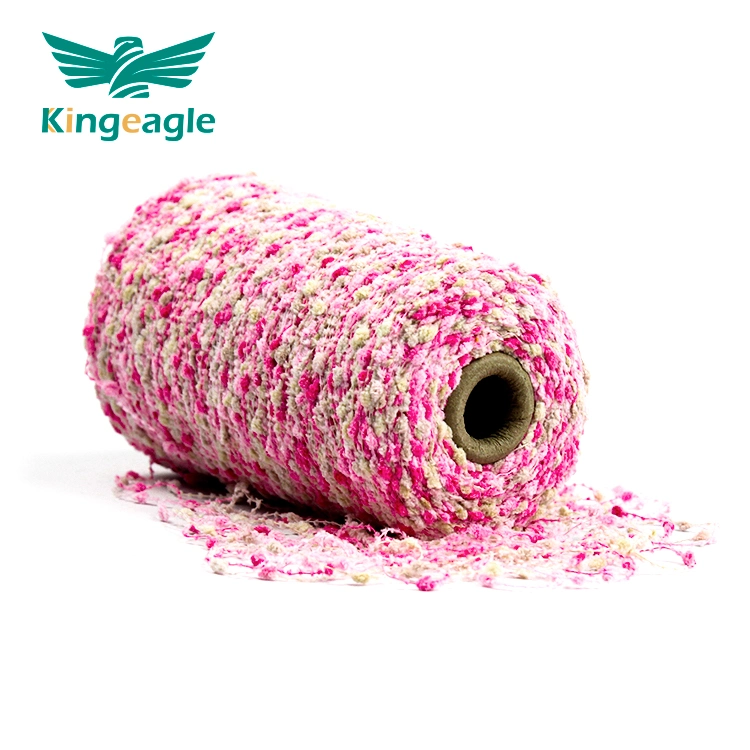 Kingeagle 100% Polyester Bean Fancy Yarn for Knitting Free Sample