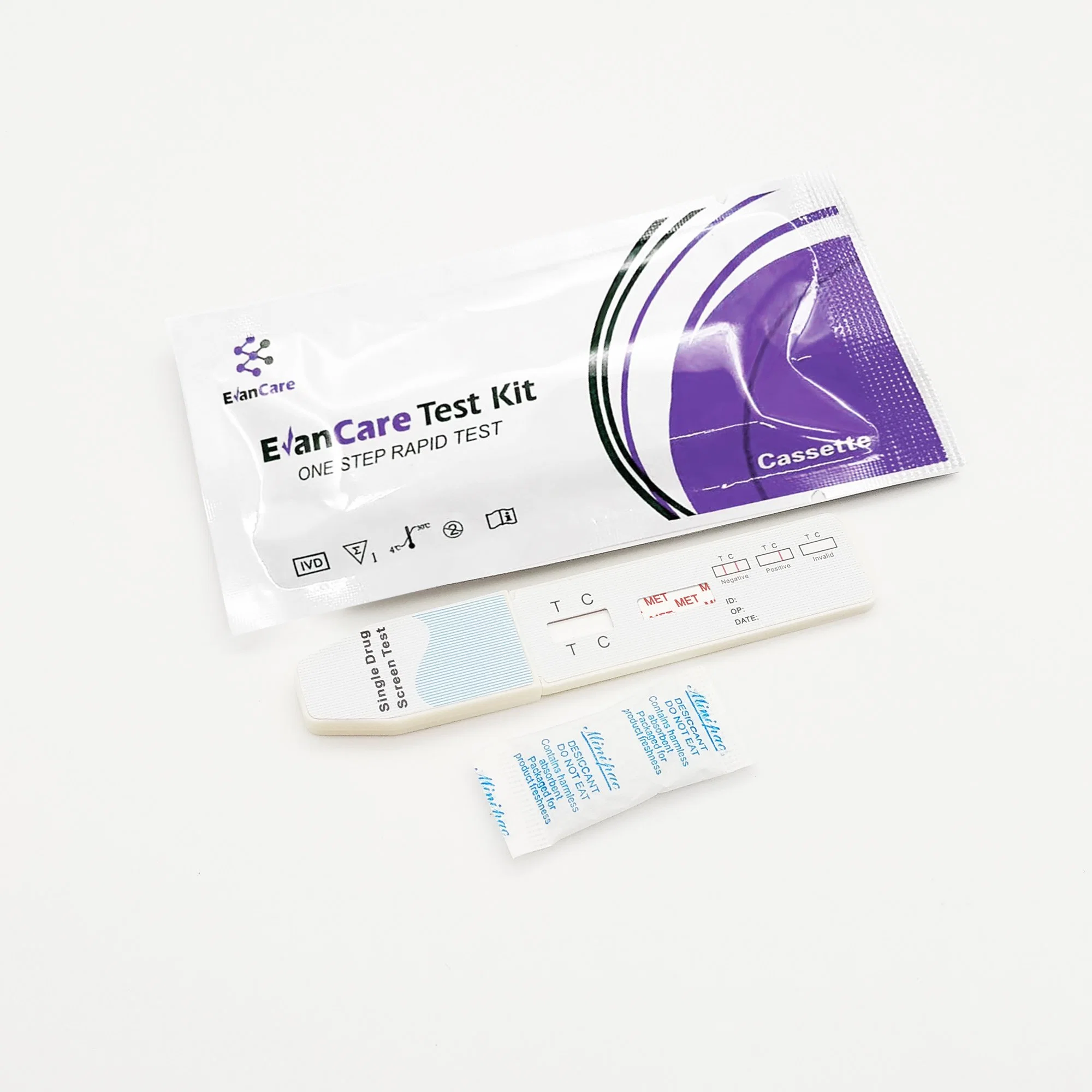 Test urinaire de dépistage des stupéfiants en une étape de prix d'usine MOP THC met drogue de l'abus diagnostic rapide
