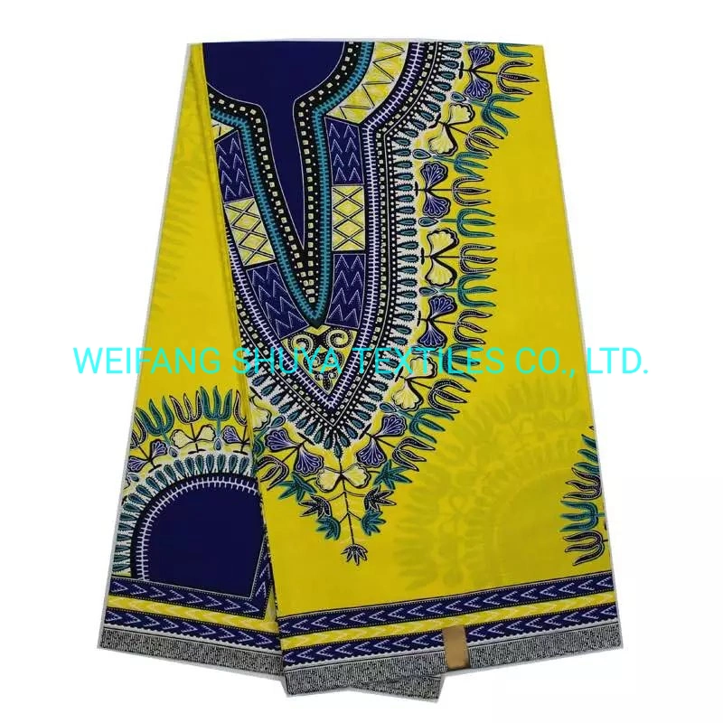 African Ethnic Style Batik Wax New Polyester Wax Cloth Soft Printed Cloth DIY Fabric 6yadrs