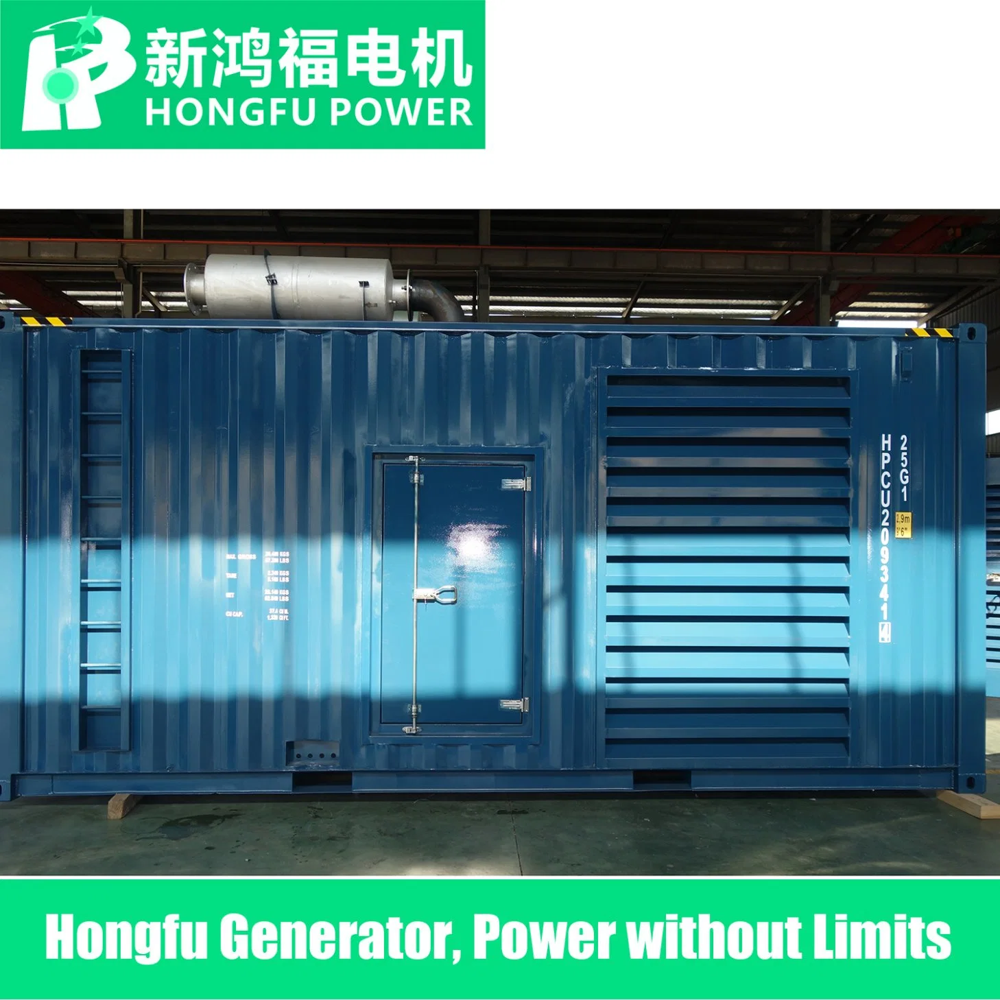 1200kw 1500kVA Kta50-GS8 Cummins Diesel Engine Generating Generator