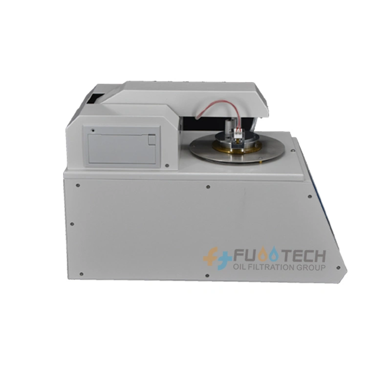 Fuootech FT-FPC LA NORMA ISO 2719 Norma ASTM D93 aceite del transformador automático Punto de inflamación de la copa cerrada Tester