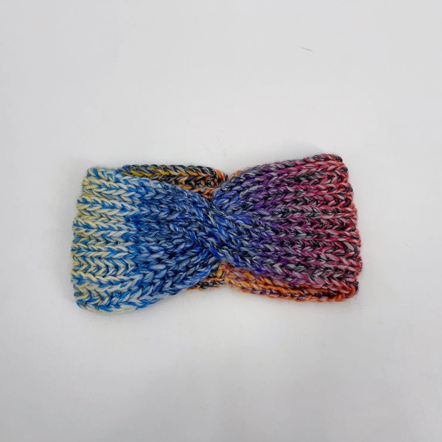 New Design Colorful Crochet Lady Hair Accessories Head Wear Women Knit Headband