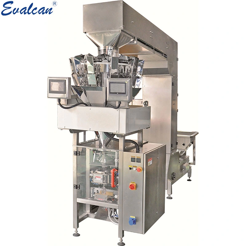 Bolsa Vertical Automática multifunción máquinas de embalaje de alimentos Snack papas fritas de bolsa de azúcar envasado Bagger
