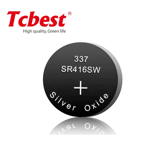 Factory Best Price 1.5V Coin Button Battery Cell 1.5V Sr41sw 337 Button Cell Batteries Silver Oxide Battery for Toys Watch