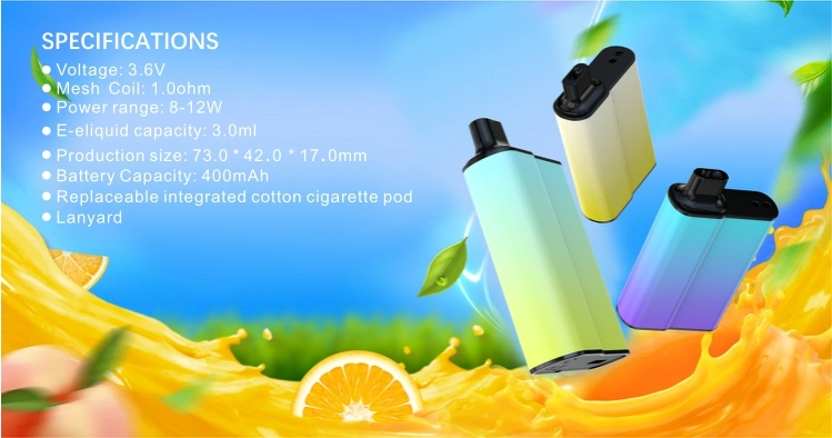 USA Hot Selling Vape Pod System Disposable/Chargeable 3ml Vaporizer D8 D9 Disposable/Chargeable Pod OEM Available