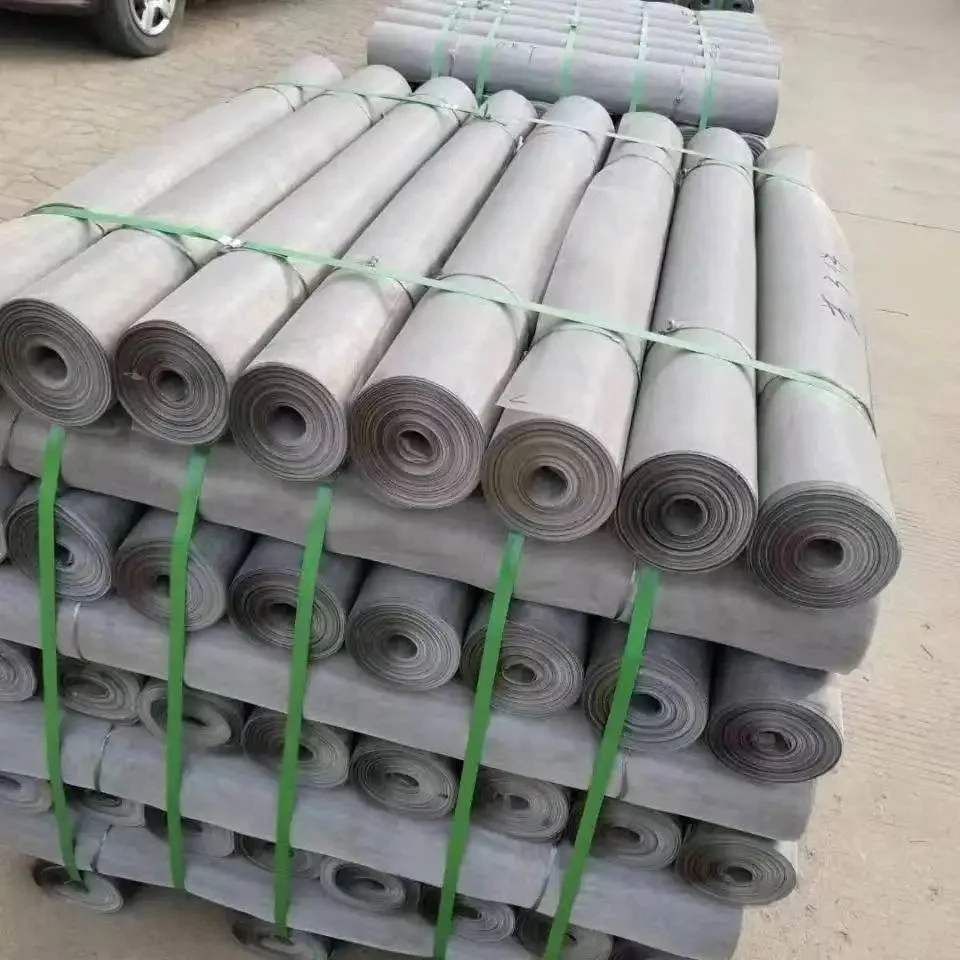 304 316 316L Stainless Steel Hardware Cloth Filter Mesh Woven Stainless Steel Mesh Stainless Steel Wire Cloth