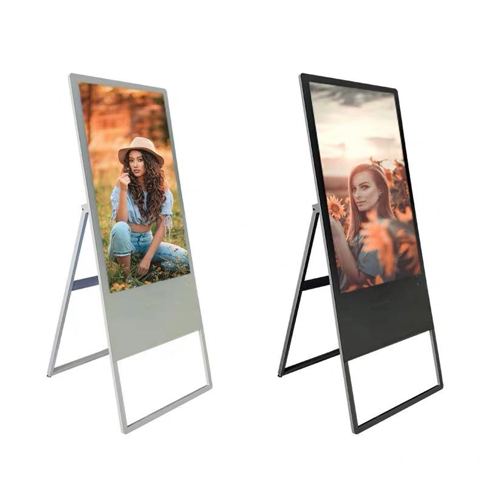 Indoor Advertising P2.976 Super-Thin Floor Standing LED Poster Display Screen