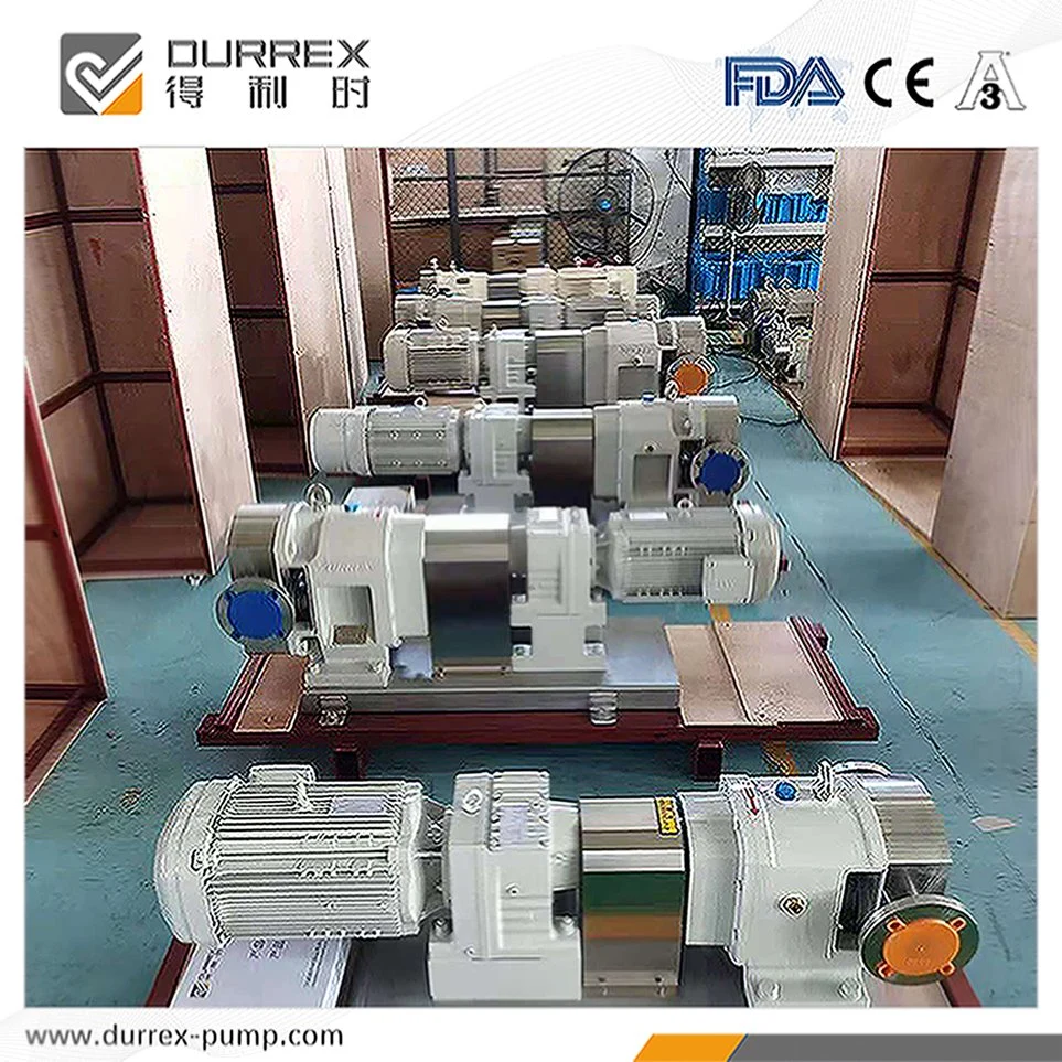 High Precision Ointments Transfer Rotary Pump for Viscosity Material Pharmacy Industary