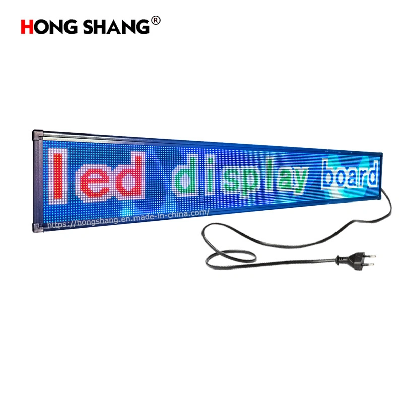 Taxi LED Bulb Display Board Shop Mini Ads Scroll Screen