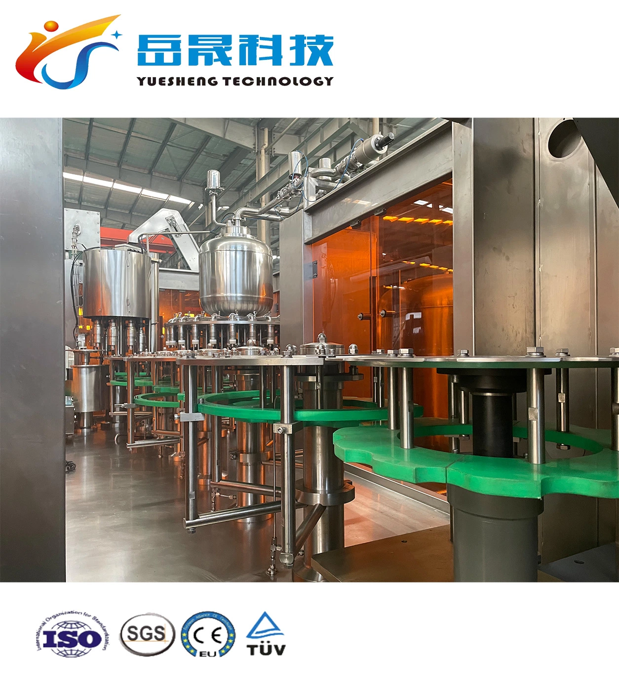 Ushine Automatic Natural Mineral Water Washing Filling and Capping Production Machine