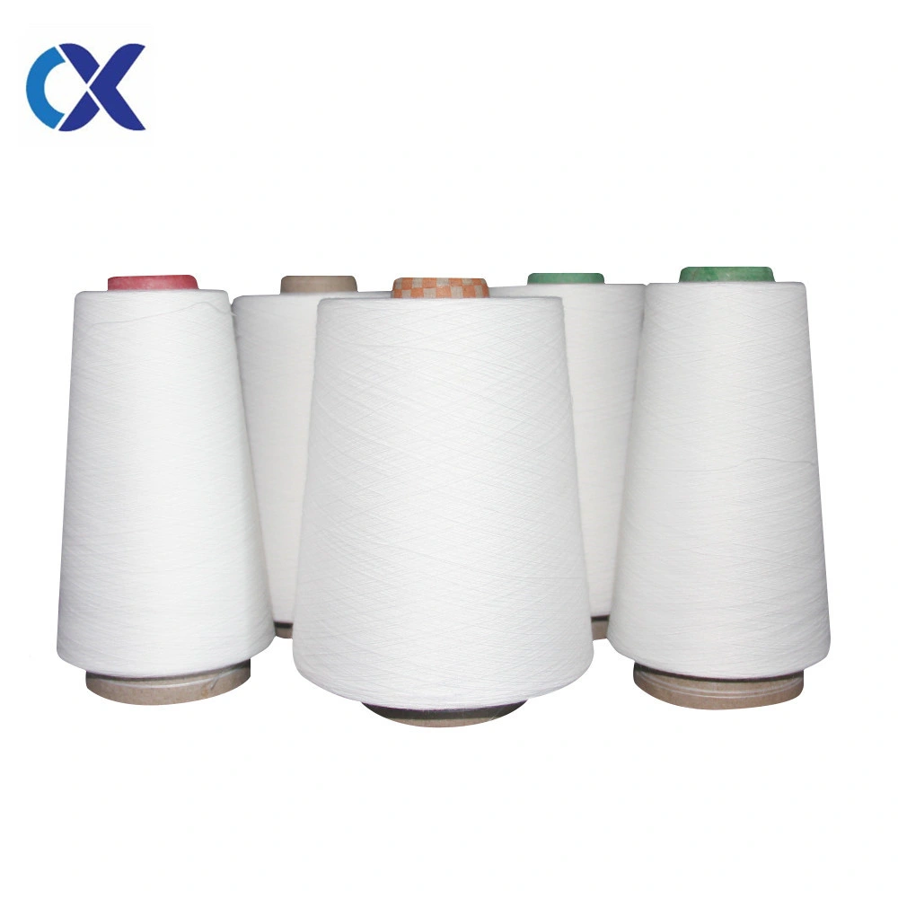 20s/1 Raw White Virgin 100% Polyester Spun Yarn