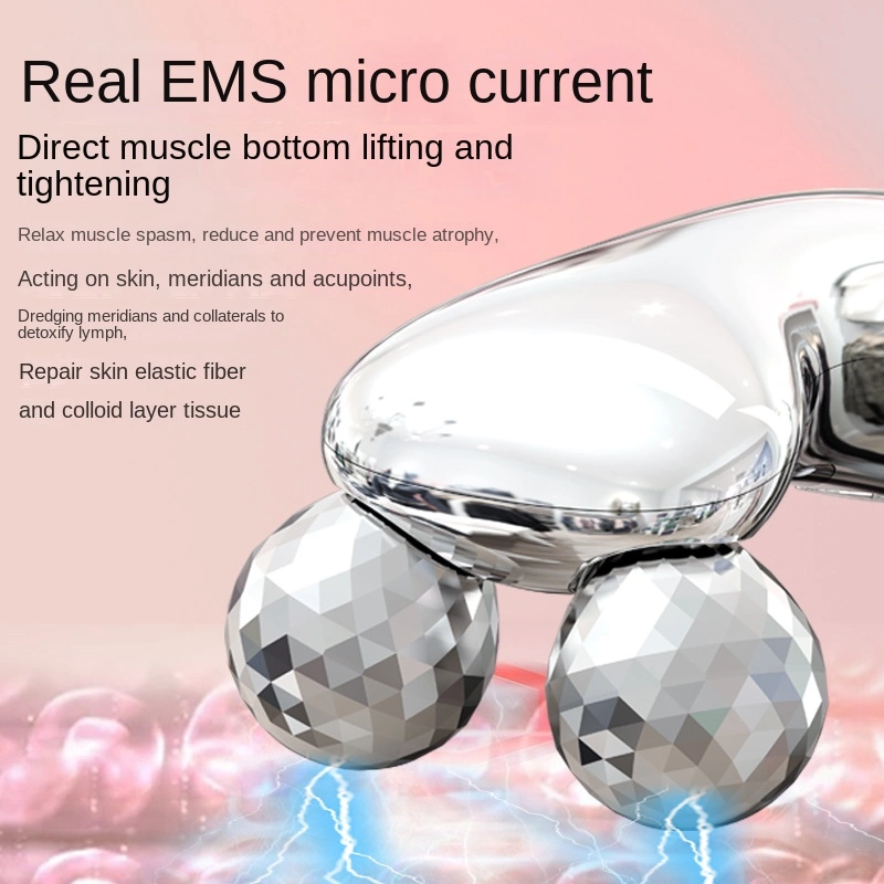 EMS Massage Eye Rolling Ball Body Shaping Micro-Current Body Sculpting Remove Eye Bag Ice Roller