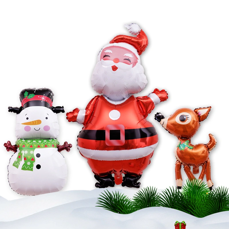 Christmas Decoration Aluminum Film Balloons