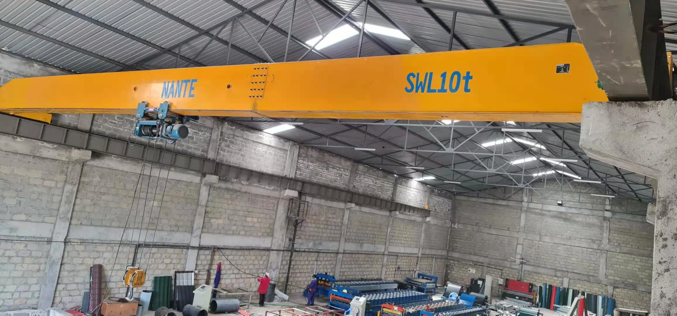 Strong Practicability Overhead Traveling Bridge Cranes with Power-off Protection