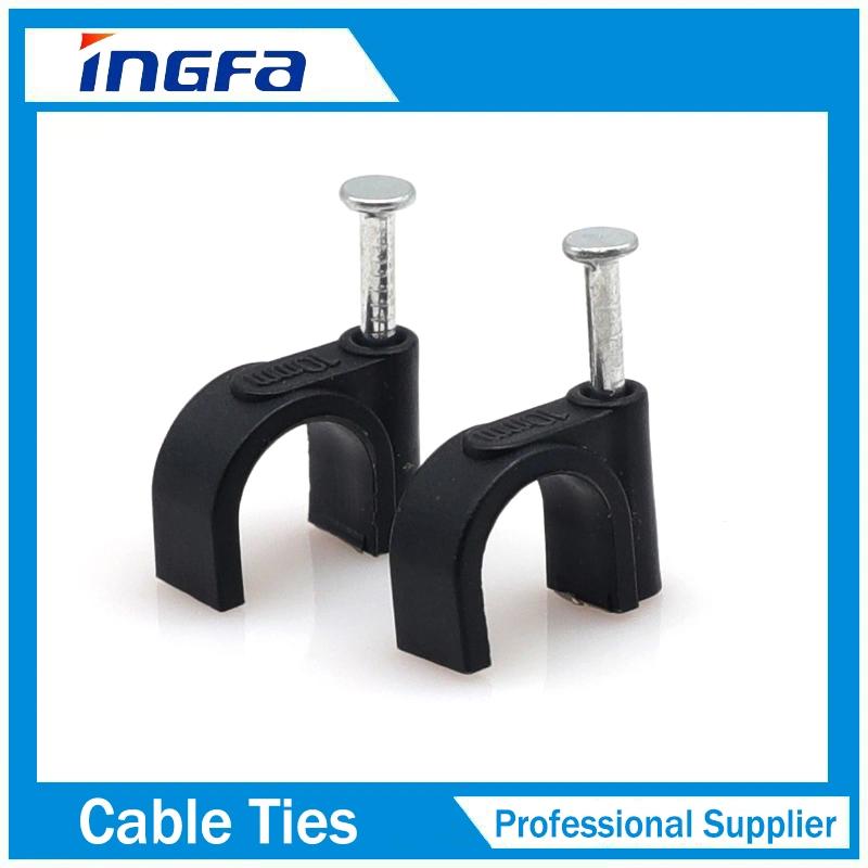 Free Sample Plastic Cable Clips for Outdoor Wiring