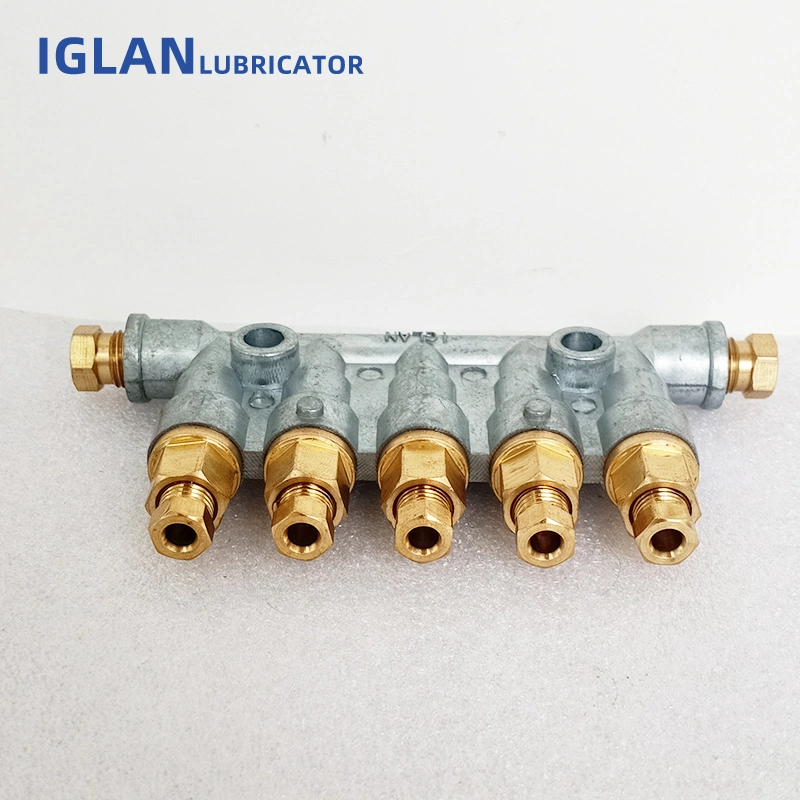 Iglan Electric Gear Pump Parts Single Pressurization Thin Oil Fitting Distribution Valve