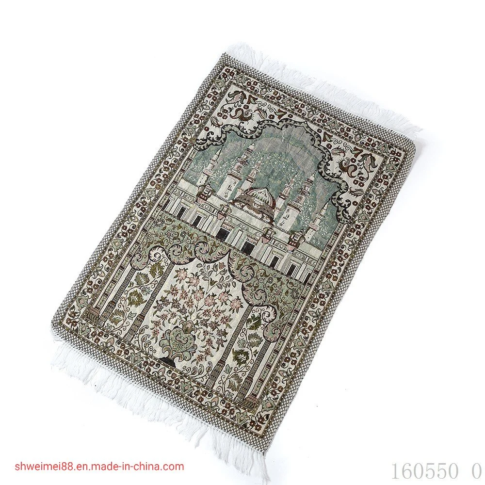 Prayer Carpet for Masjid Namaz Carpet Foldable Plain Modern Mosque Prayer Mat Janamaz in Arabic Musalla Mat Al Rawdah Rug