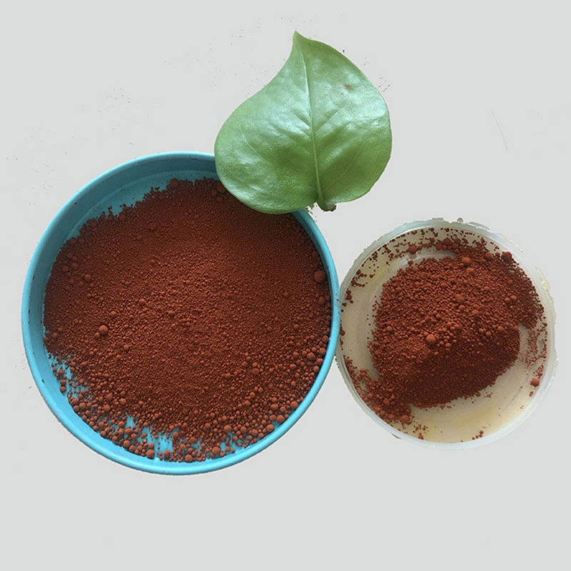 Oxyde de fer poudre de pigment rouge comme colorants d'oxyde de fer