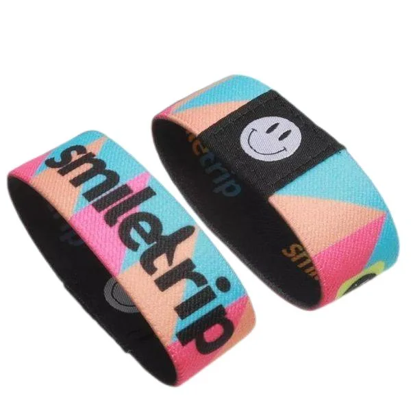 Custom Fashion Bracelet Band Eco-Friendly Elastic RFID NFC Wristband