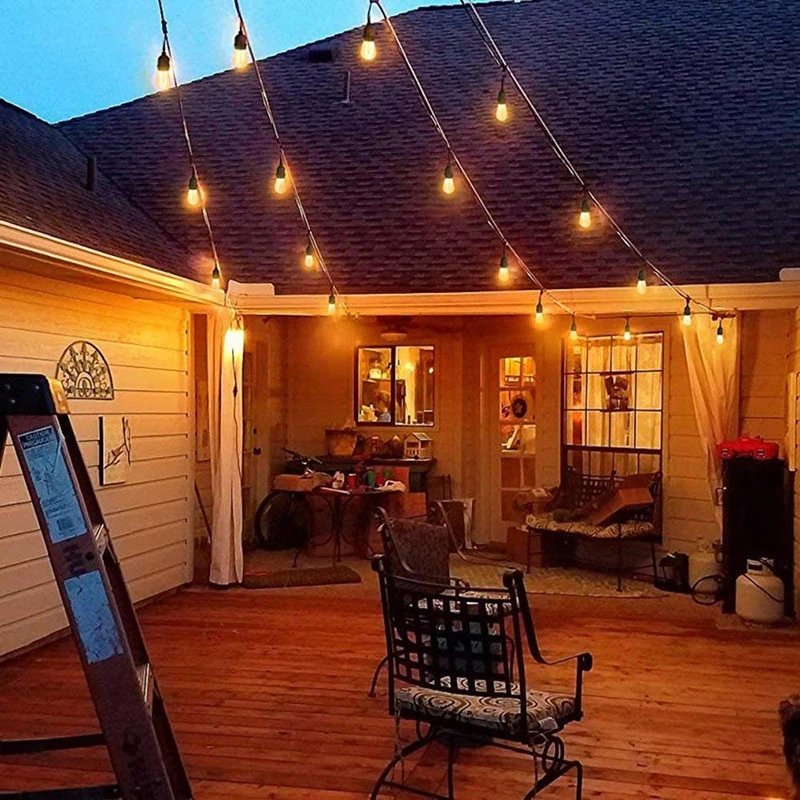 100 LED Solar String Lights for Outdoor Waterproof Solar Crystal Ball Lights Garden 8 Lighting Modes