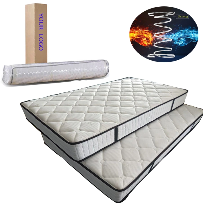 Cheap Bonnell Spring Mattress Vacuum Roll in Carton Box Wholesale Price