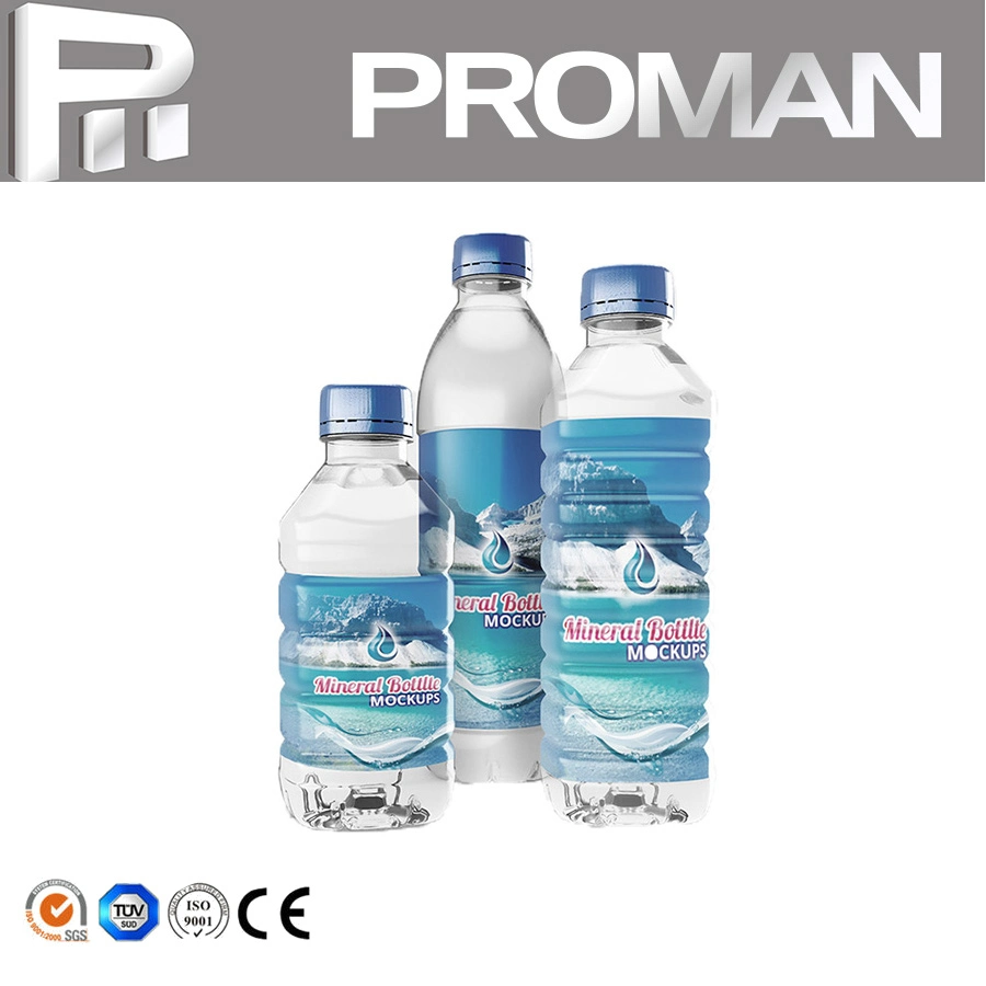 Mejor Precio de fábrica plástico resistente al agua bebidas botella funda retráctil PVC Etiqueta adhesiva