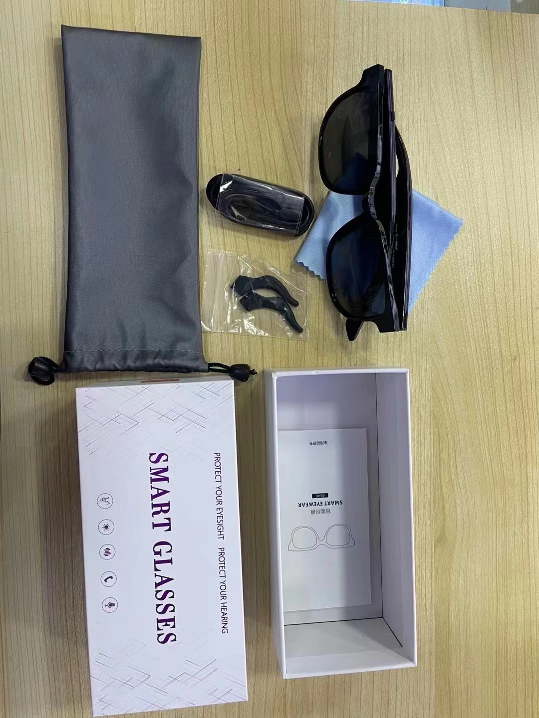 2023 Hot Selling New Smart Sun Talking Glasses Ai Intelligent Glasses with Earphone Function