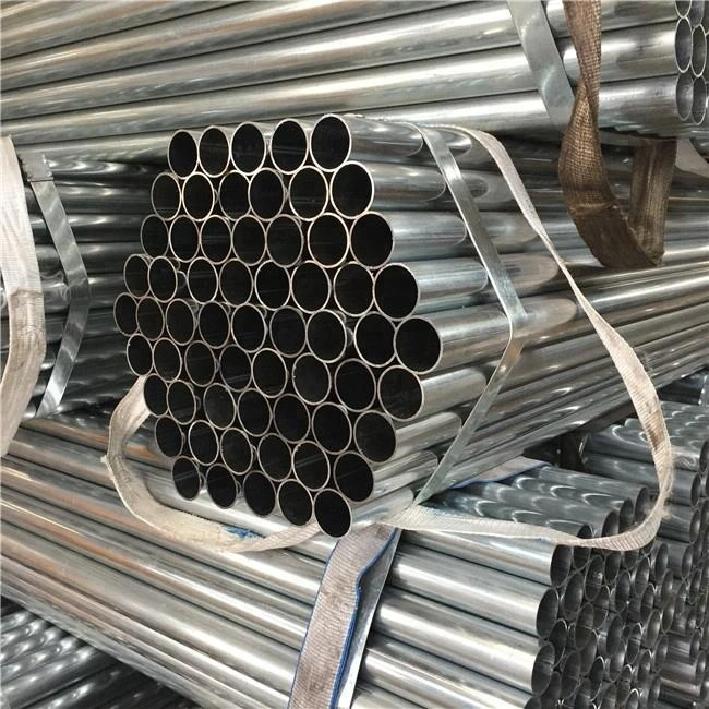 Fabricante de tubos de acero Pre-Galvanized Gi tubo redondo de cuerpos huecos
