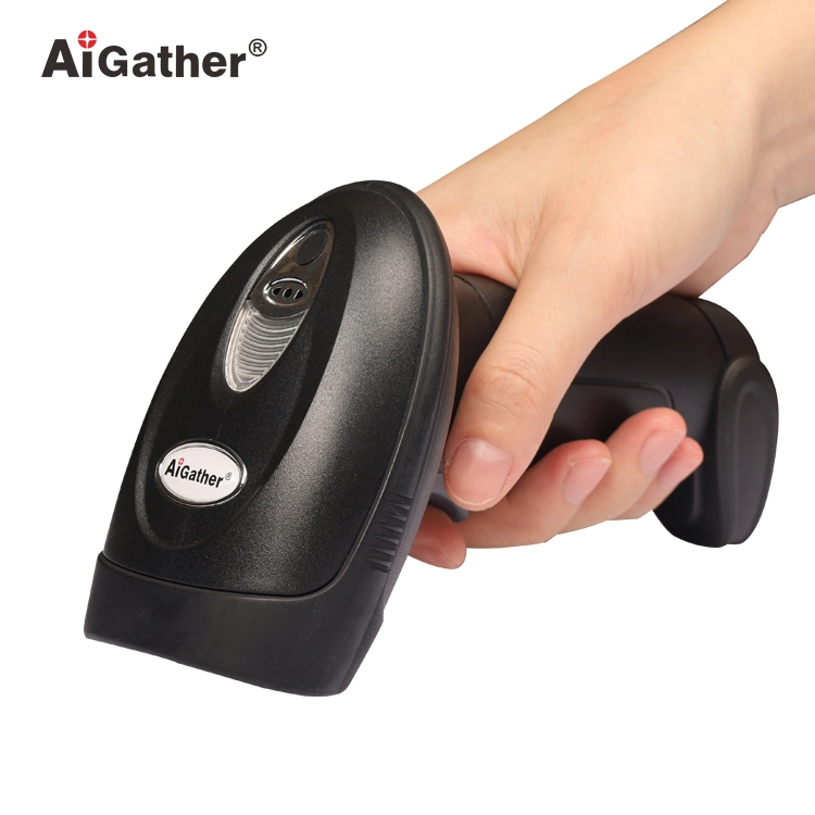 Auto-Detection Corded 2D Qr Code Reader Barcode Scanner with Stand