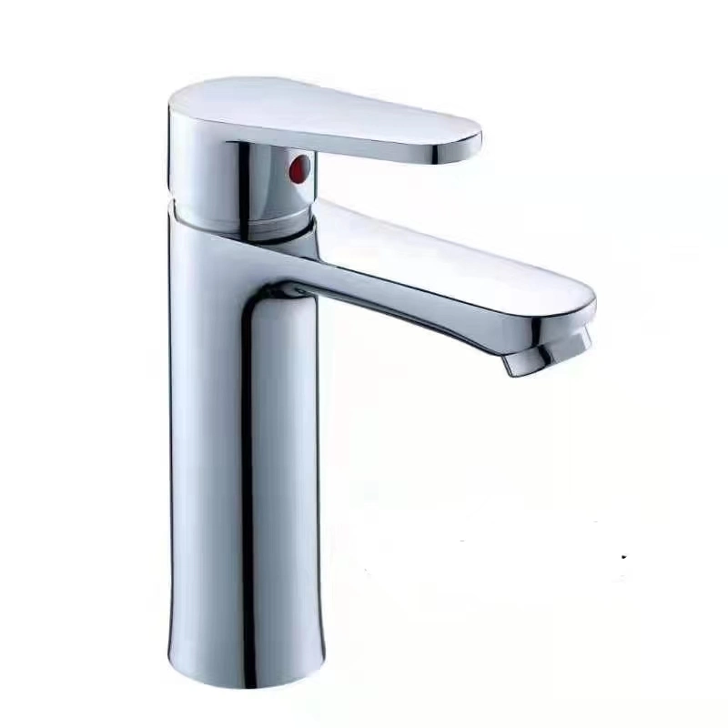 Heighten Modern Zinc Body Single Handle Basin Faucet