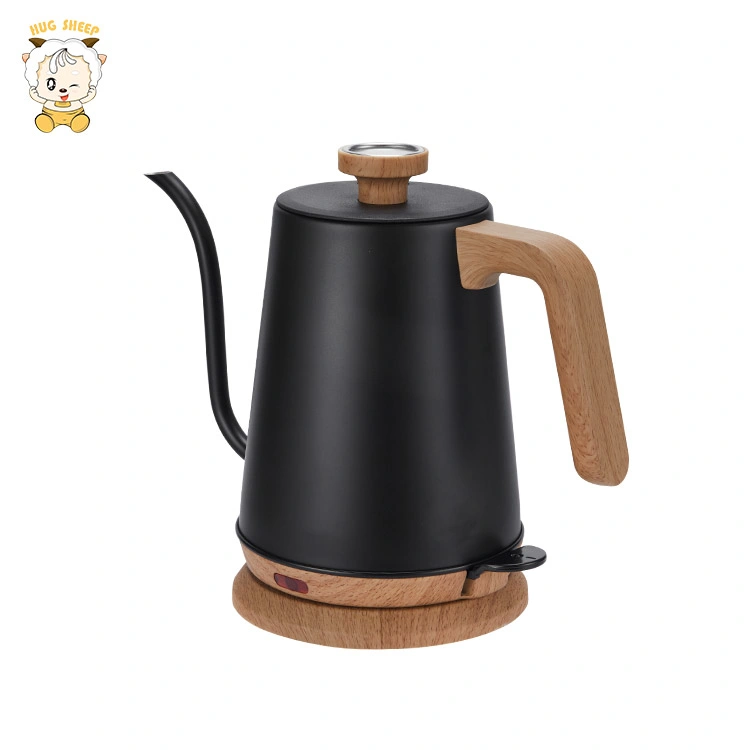 Temperature Display Quick Heating Gooseneck Electric Kettle Stainless Steel Tea Kettle