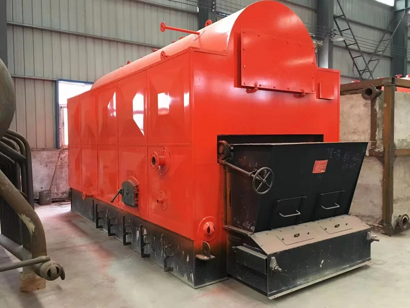 Direct Supply Biscuit Factory 85% Fully Automatic Thermal Efficiency Fired Tube Biomass Wood Coal Fired Steam Boiler with CE Certificated