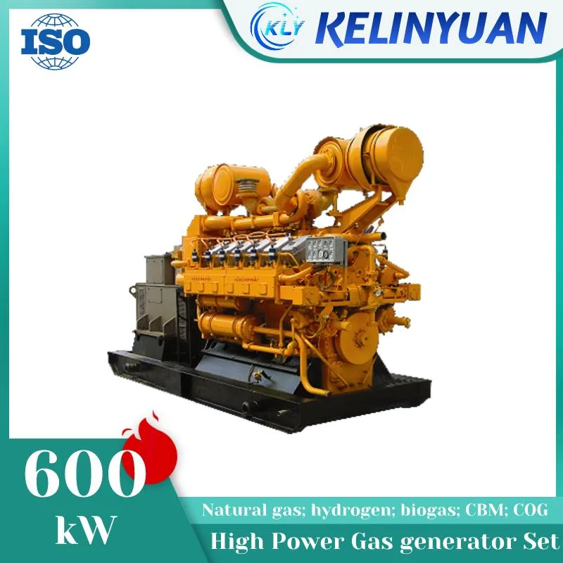 600kw High Generating Efficiency Natural Gas Electric Gas Power Generator Set