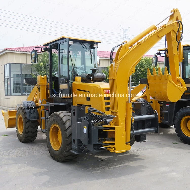 Construction Excavator Loader Mini Backhoe Loader with Cheapest Price