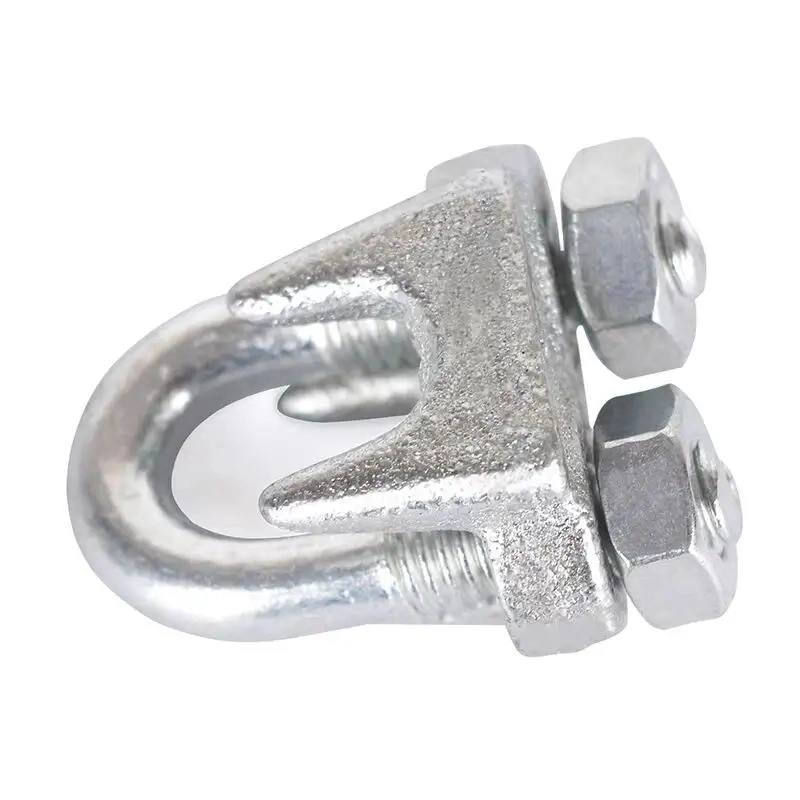 High quality/High cost performance Galvanized U-Shaped Steel Wire Rope Clamp