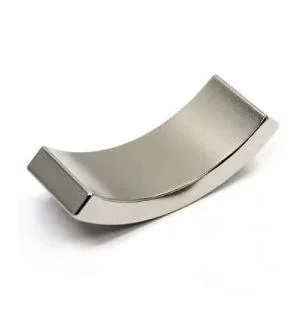 Segment Shape Neodymium Magnet Nickel Coating